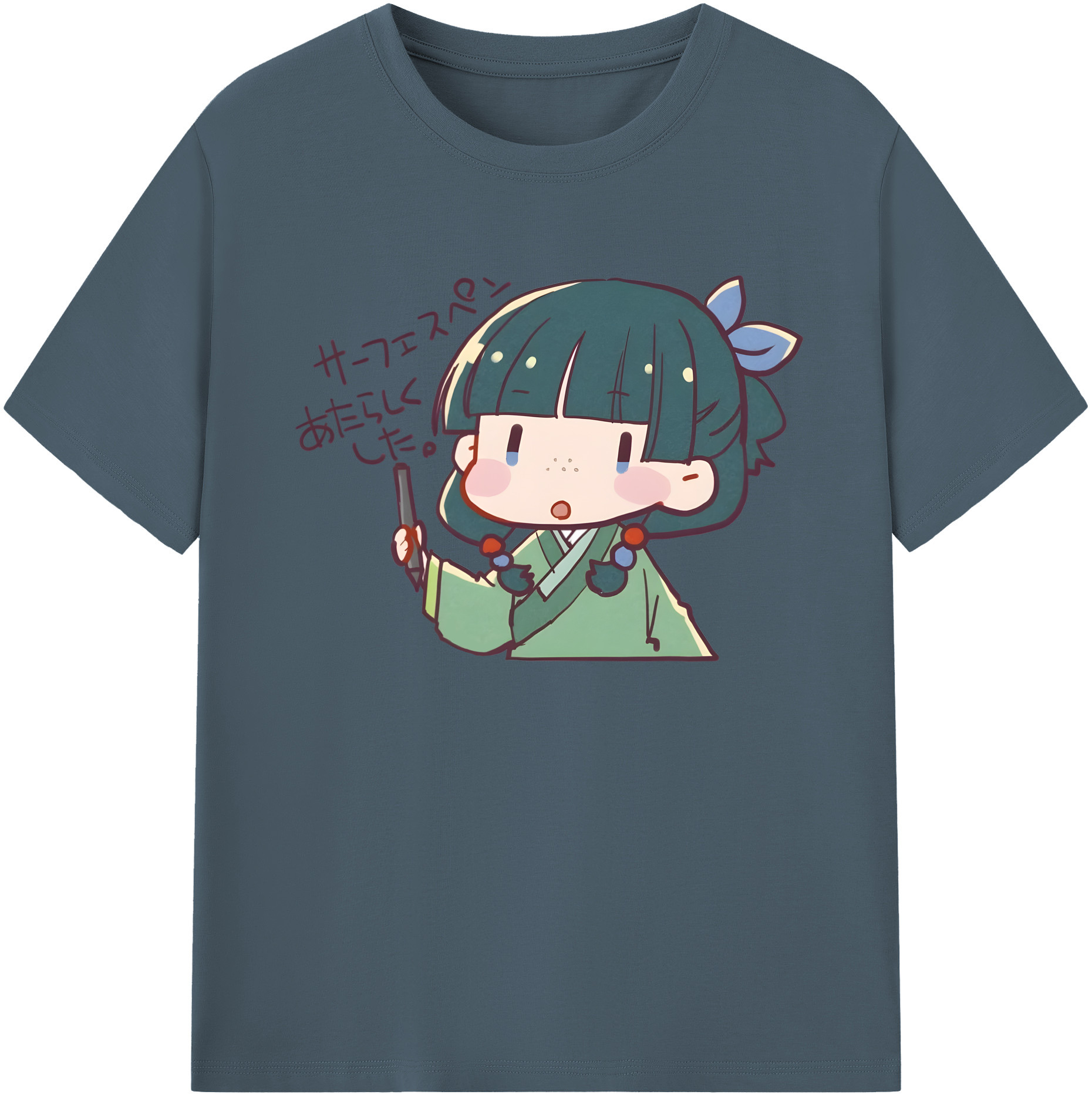 （画像用） 薬屋のひとりごと The Apothecary Diaries 綿100％半袖Tシャツ（フロントプリント）